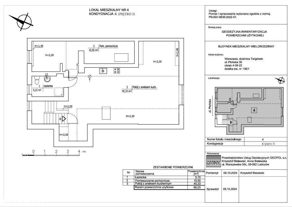 Gotowe do wprowadzenia! 3 pokoje, Warszawa-Targówek-12