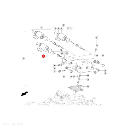 Cewka elektromagnetyczna Claas 040439.0 Oryginał - 3