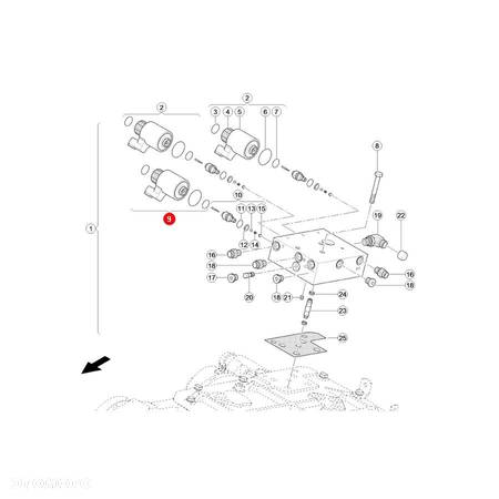 Cewka elektromagnetyczna Claas 040439.0 Oryginał - 3