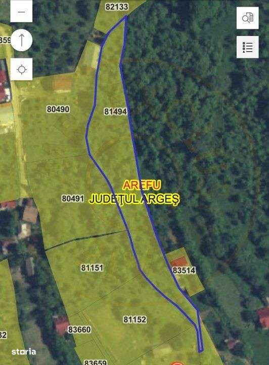 Teren 4996 mp zona de munte Comuna Arefu-Capataneni Arges - Imagine principală: 4/9