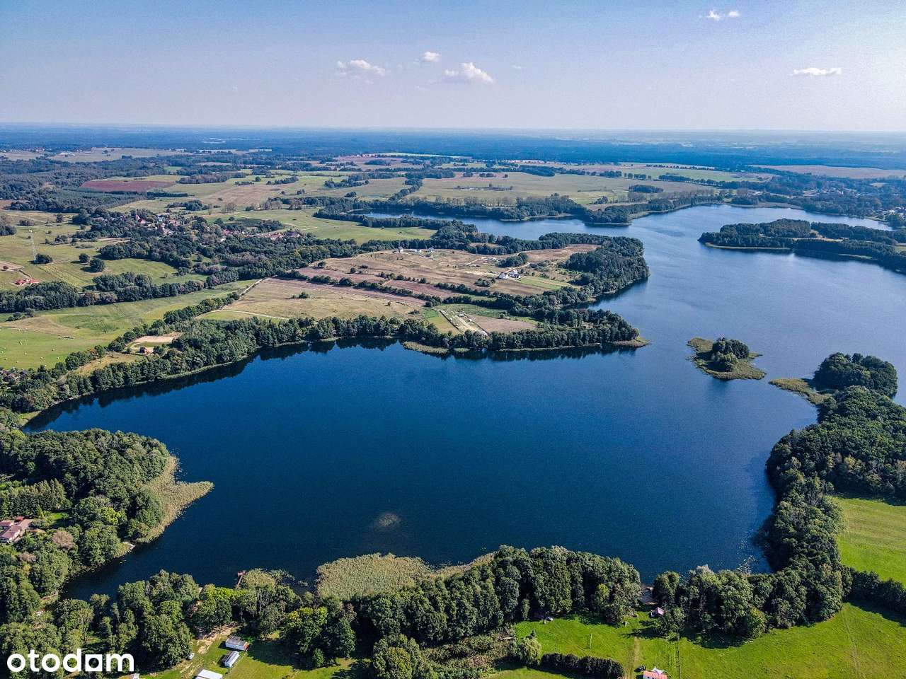 Działka, niemal jak z linią brzegową Jeziora Zarańskiego - Pełny obrazek: 4/8