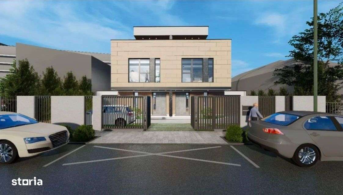 Casa de lux S+P+E+ER, teren 305 mp, zona de case, in Gheorgheni - Imagine principală: 5/9