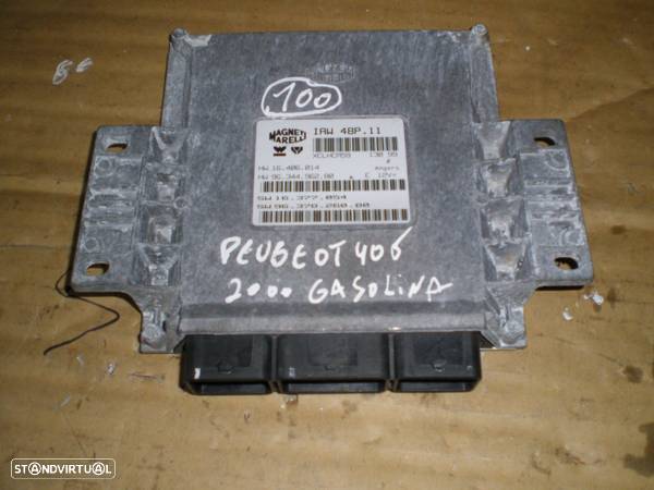 Centralina 9634496280 IAW48P11 PEUGEOT 406 1999 2,0 16S MAGNET MARELLI - 1