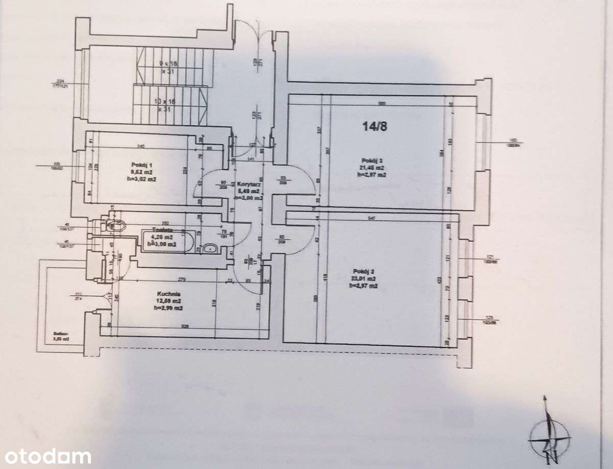 Duże mieszkanie w ładnej kamienicy na Wildzie-8