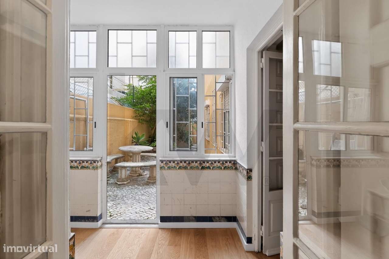 Apartamento T4 para Arrendamento no Areeiro, com jardim e Terraço - Grande imagem: 2/29