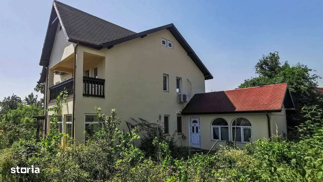 Casă P+1 curte 800 mp in Corbeanca, la sosea-2