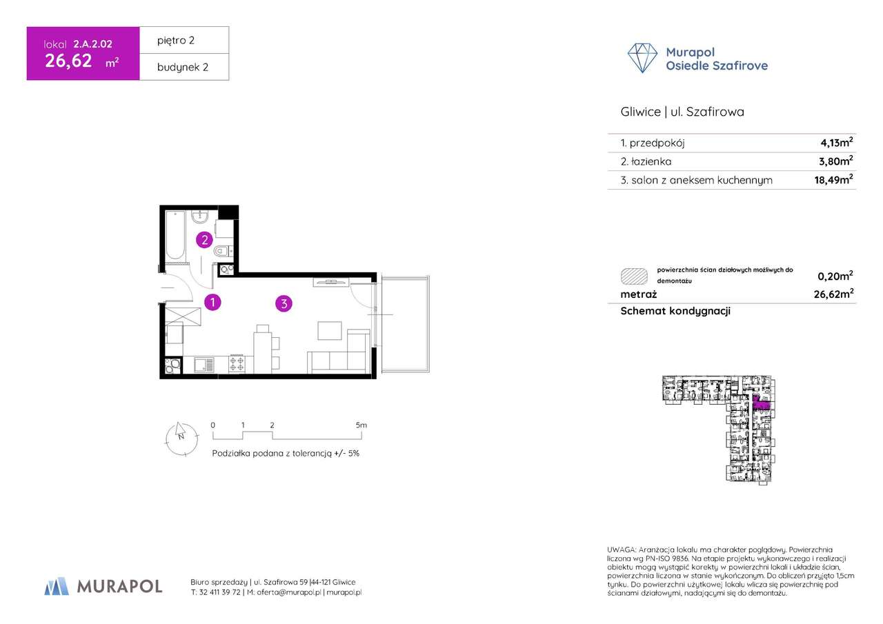 ul. Szafirowa / Ciche /Nowa kawalerka-13