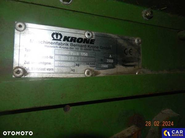 Krone Round Pack 1250 - 7