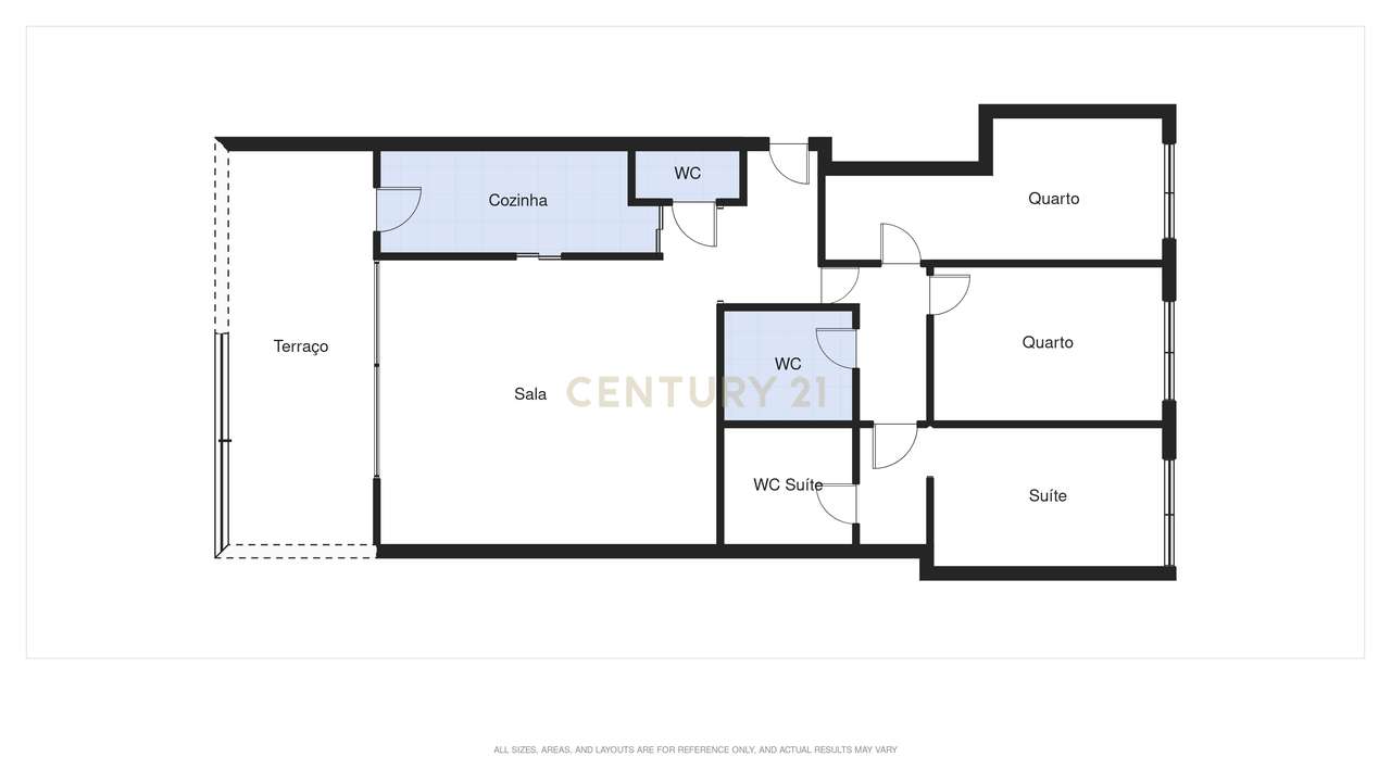 Apartamento T3 de Luxo em Condomínio Privado com Piscina, Padel e Giná-32