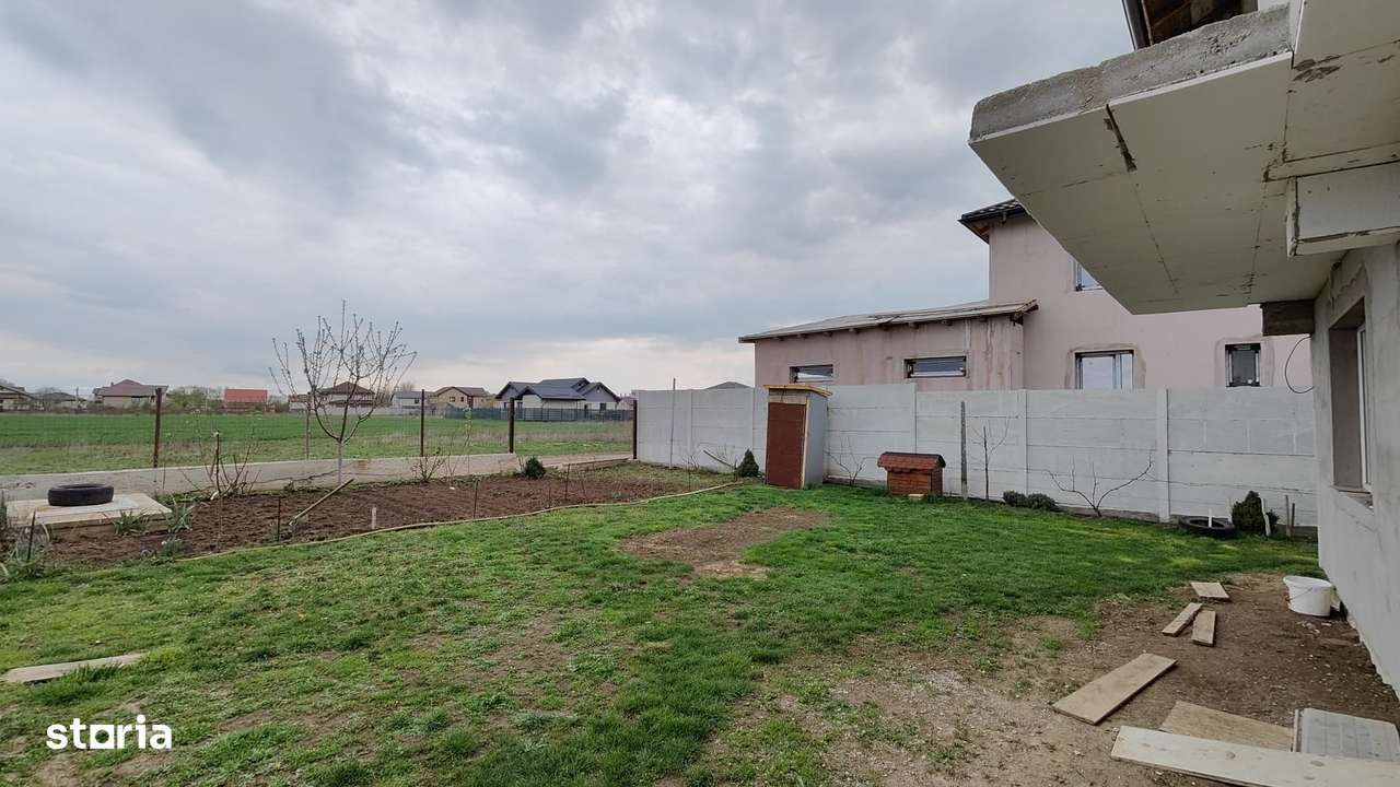 Duplex P+1+M, 251 mp utili, teren 340 mp – Domnești-14