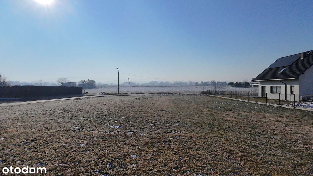 Działka płaska, dojazd asfaltowy, media w granicy, 9a- 165 tyś - Pełny obrazek: 5/7