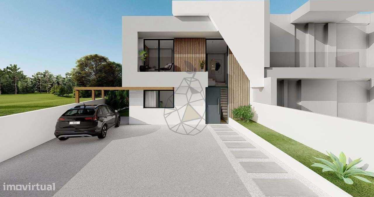 Linda moradia em banda em construção para venda na área de Sesmarias, - Grande imagem: 4/30