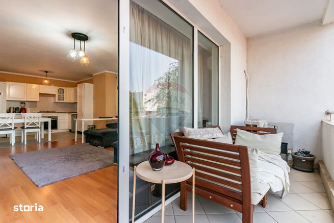 Apartament cu 2 camere în Bucurestii Noi, metrou, parcare subterana-3