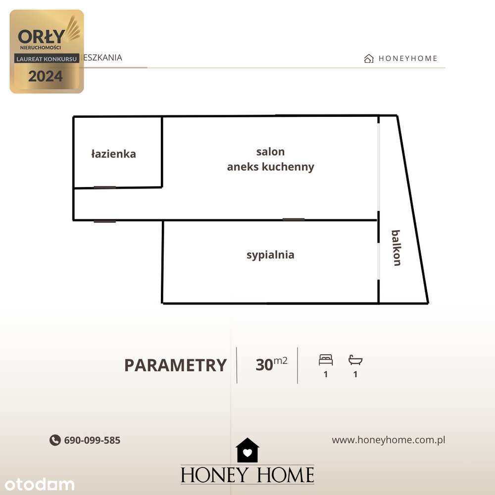 Spółdzielcze dwa pokoje gotowe do wprowadzenia! - Pełny obrazek: 3/16