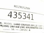 ROZRUSZNIK TOYOTA LAND CRUISER 200 (_J2_) 2007 - 2022 5.7 V8 (URJ200) 280 kW [381 KM] benzyna 2008 - - 5