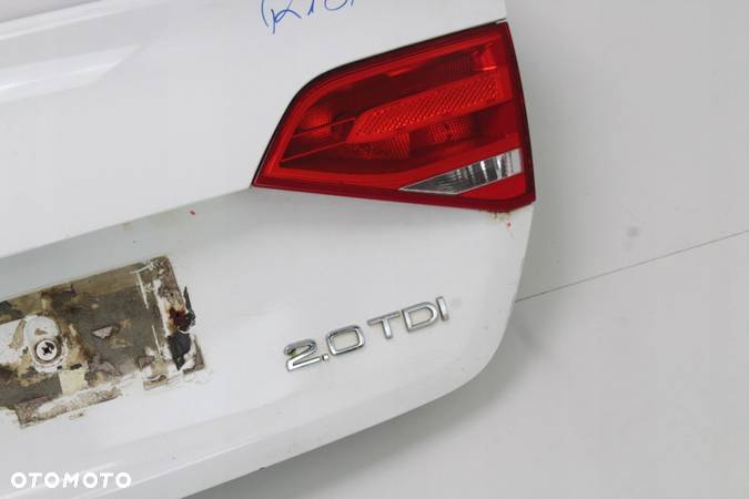 KLAPA BAGAŻNIKA TYŁ AUDI A4 B8 07-11R SEDAN # - 6