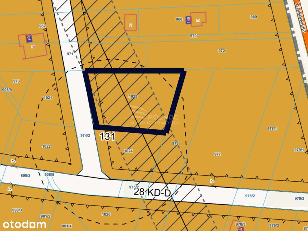 Działka budowlana w Pokrówce przy lesie - Pełny obrazek: 4/4