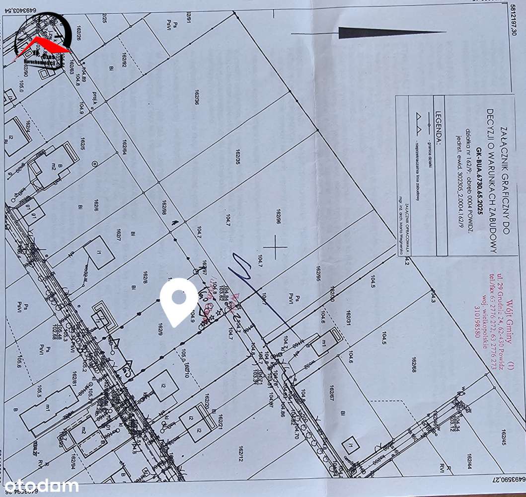 Powidz- działka z warunkami zabudowy - Pełny obrazek: 5/8