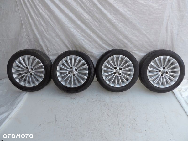 ALUFELGI FELGI OPEL CORSA E 6,5X 16 4X100 OPONY - 1