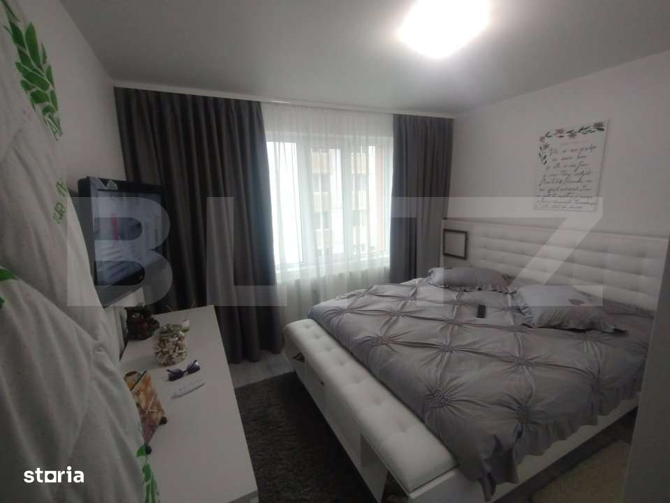 Apartament 2 camere,48mp,decomandat,etaj 3,zona centrala Nasaud - Imagine principală: 3/6