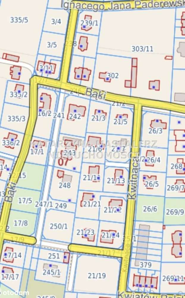 Działka, 1 784 m², Pruszków-1