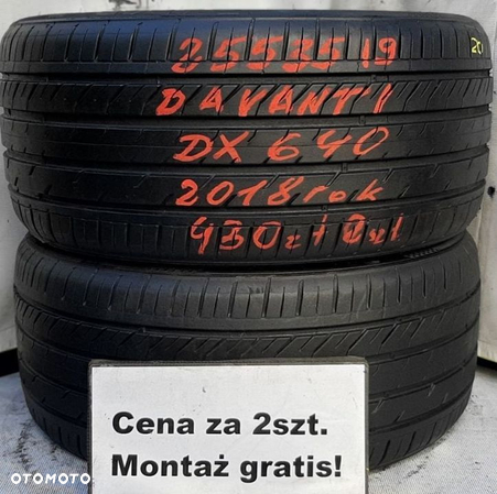 255/35/19 cena za 4 szt. letnie* Davanti WA-wa centrum.montaż gratis - 1