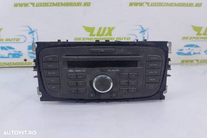 Radio CD 7m5t-18c815-bc Ford Focus 2  [din 2004 pana  2008] seria - 1