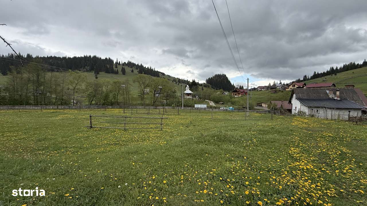 Teren intravilan parcelabil (1.91) ha la poalele munților! - Imagine principală: 3/7