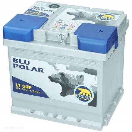 Akumulator Baren Blu Polar 54Ah 520A P - 4