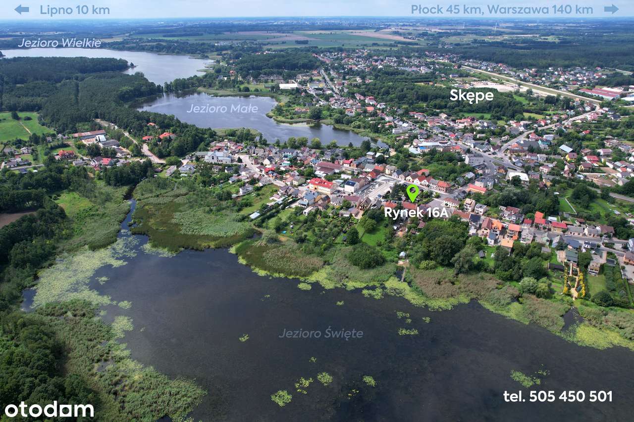 Połowa kamienicy, 136 m2, działka 700 m2 z dostępem do jeziora - Pełny obrazek: 4/19