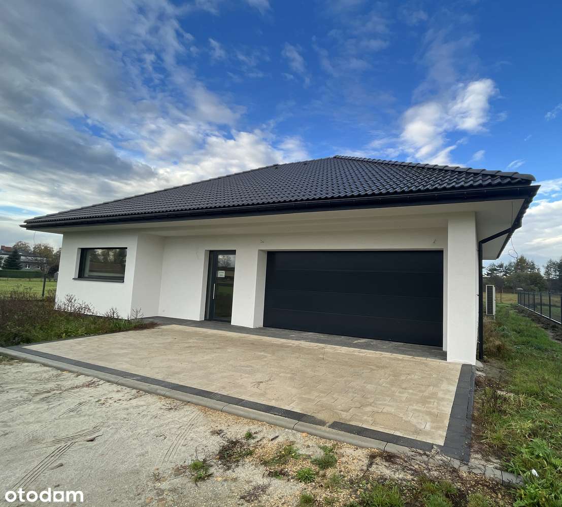 Nowoczesny dom parterowy 209m² z garażem, Gostyń-3