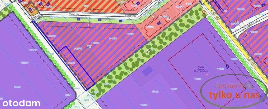 Działka usługowo/produkcyjno/magazynowa Plewiska-3