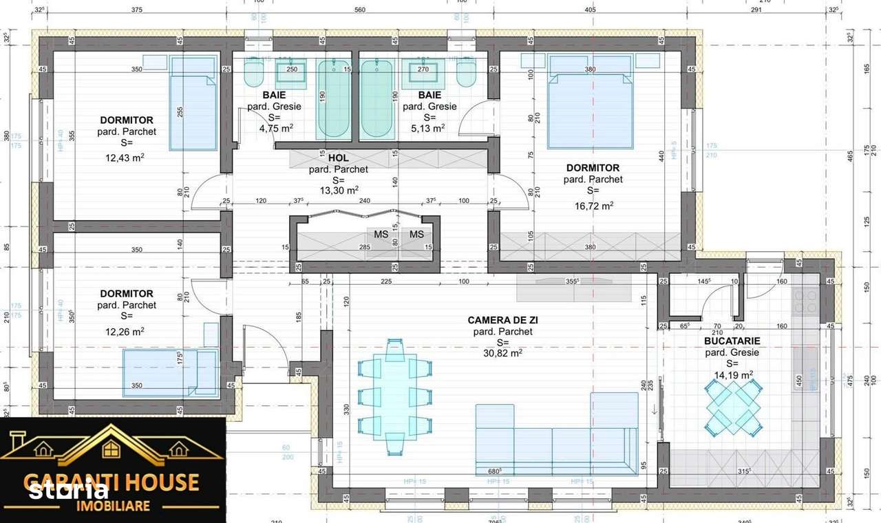 Comision 0%, Tautii de Sus, casa noua, 620 mp teren, 149 000€-11