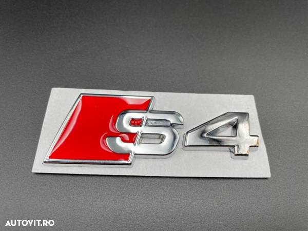 Emblema Audi S3, S4, S5, S6, S7, S8 - 5