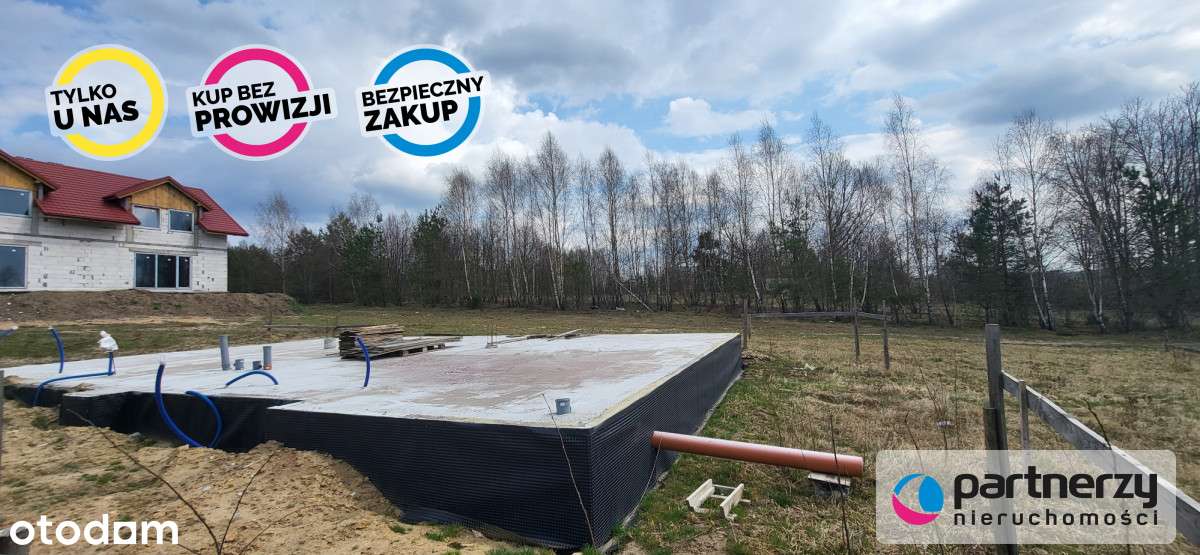 Działka z fundamentami pod budynek jednorodzinny - Pełny obrazek: 5/14