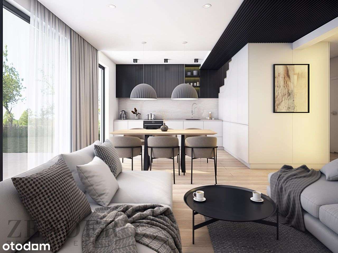 Apartament z widokiem na las-4