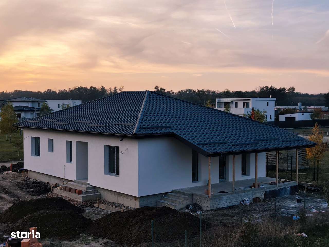 FARA COMISIOANE casa 4 camere 2 bai PARTER  pod placa camera teh beci - Imagine principală: 2/20