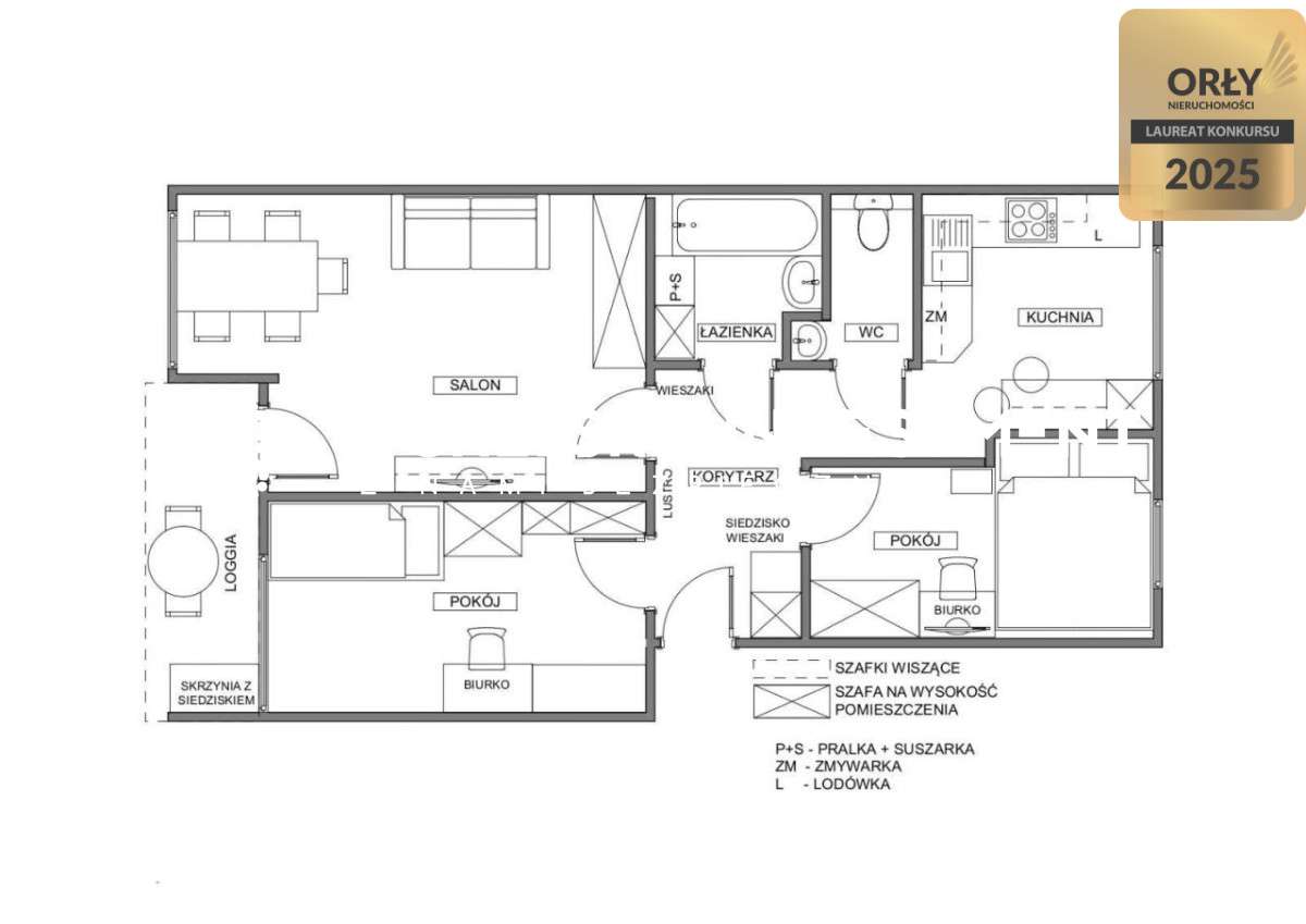 3 pokoje z balkonem| zielona okolica| garaż-8