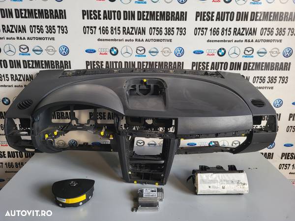 Plansa Bord Kit Airbag Complet Opel Meriva A An 2004-2005-2006-2007-2008 Volan Stanga - 1