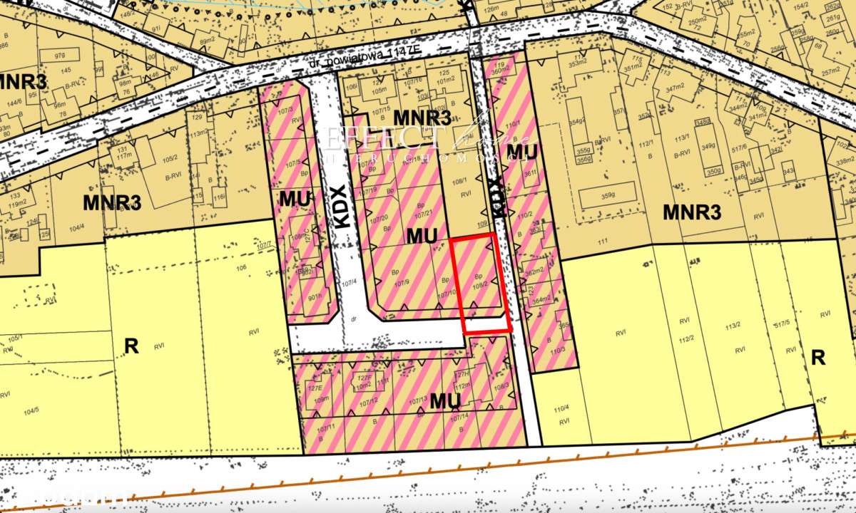 Urokliwa działka w Nietkowie objęta Mpzp-3