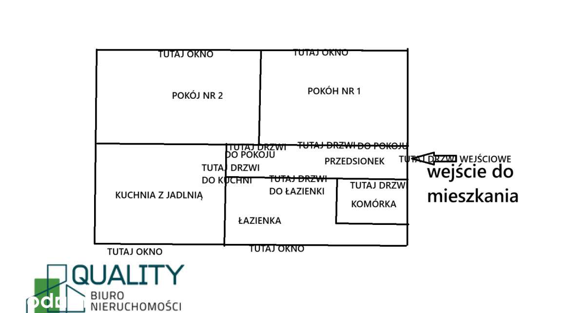 Mieszkanie Na Sprzedaż Do Remontu! 2 Pokojowe!-13