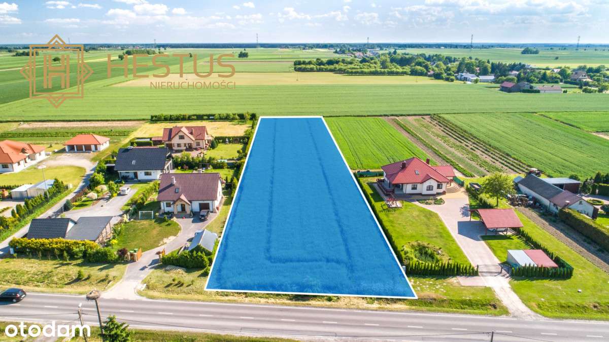 Działka w Brzezinach. Blisko Łęczna i kopalnia! - Pełny obrazek: 5/8