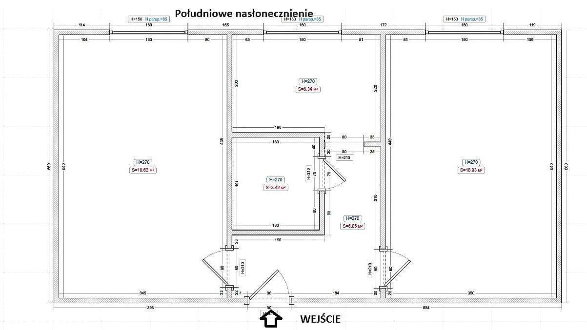 2 pokojowe mieszkanie o pow. 52,90 m2 - Pełny obrazek: 2/5