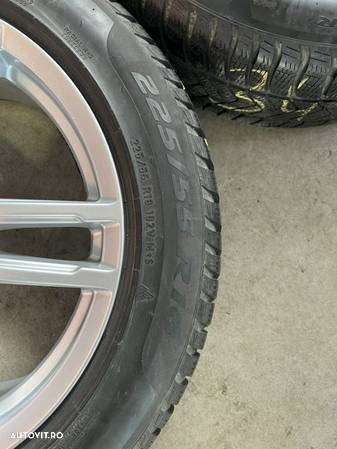 vând set jante Audi A6 cu anvelope iarnă pe 18” - 6