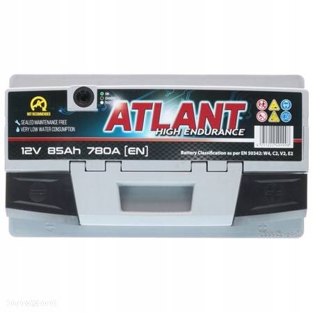 Akumulator ATLANT 12V 85Ah 780A EN P - 4