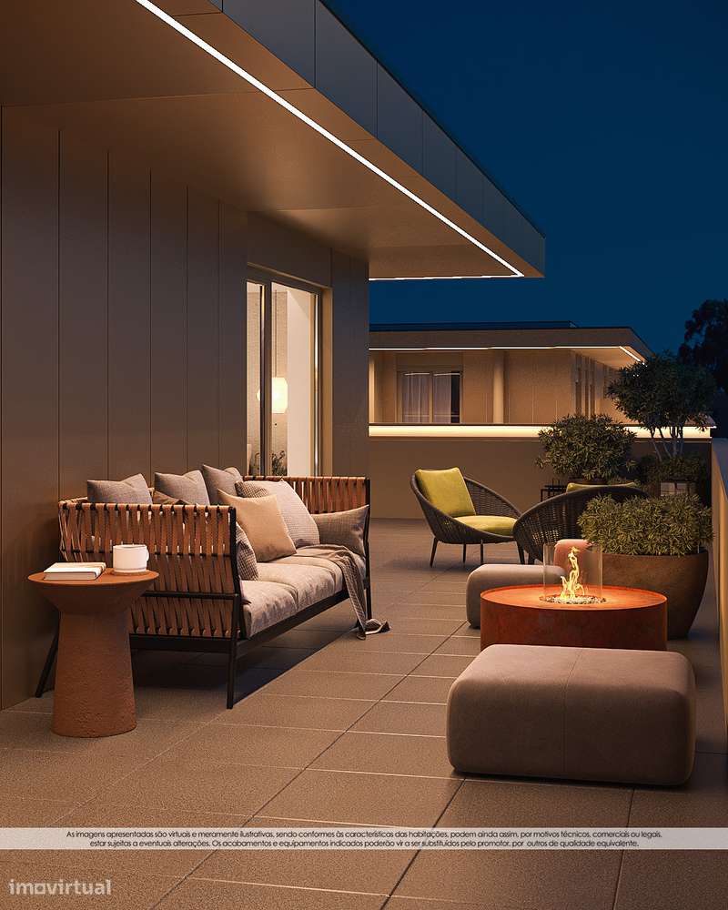 Penthouse T3 Arcozelo NOVO Com Terraço e 3 Frentes ao Intermaché-8