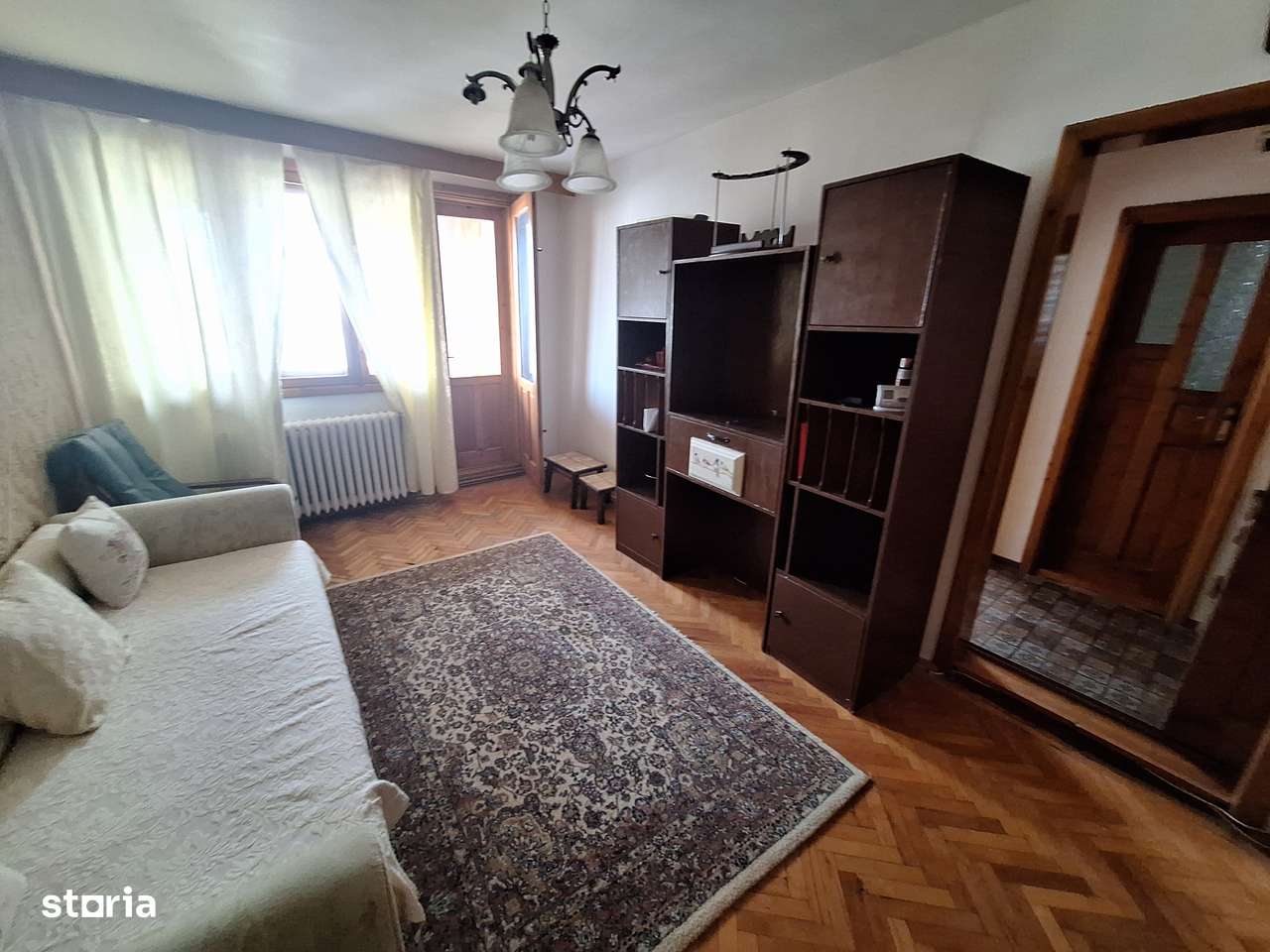 300 euro!!!Ap cu 2 camere cu centrala proprie zona Cetatii - Imagine principală: 4/7
