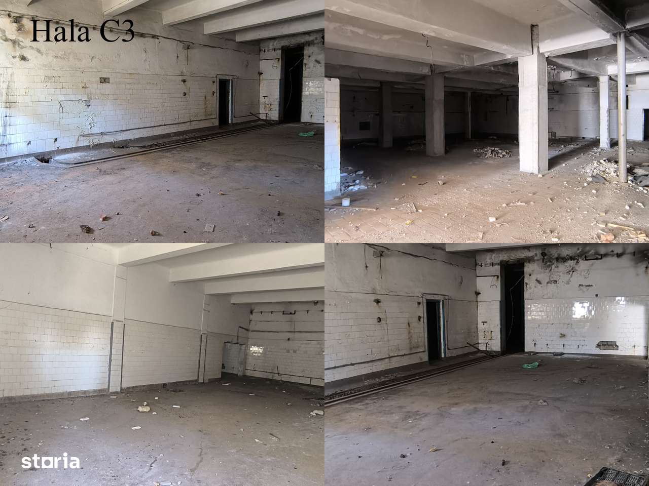 Vand 4 HALE 3500 mp si teren intravilan cu utilitati 15568 mp - Imagine principală: 4/15