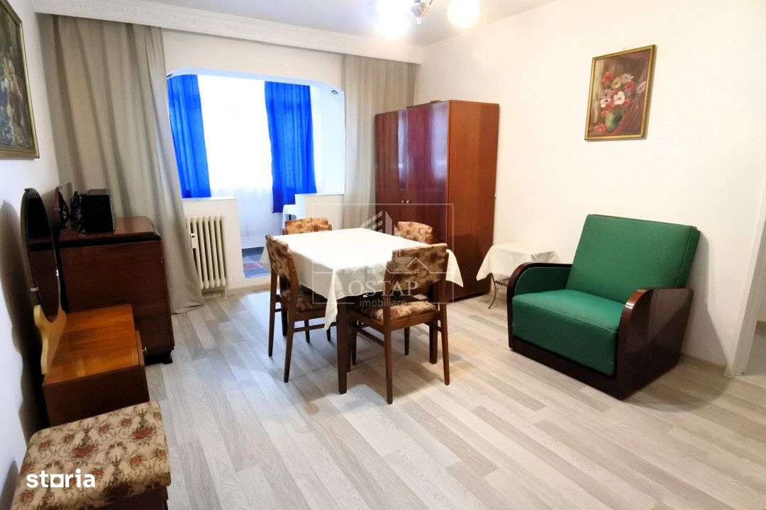 Alecu Russo - apartament 2 camere semidecomandate - mobilat + utilat - Imagine principală: 2/10