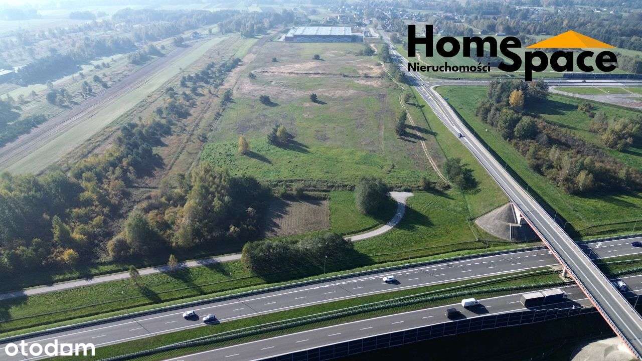 Działka inwestycyjna przy samej autostradzie! - Pełny obrazek: 4/5